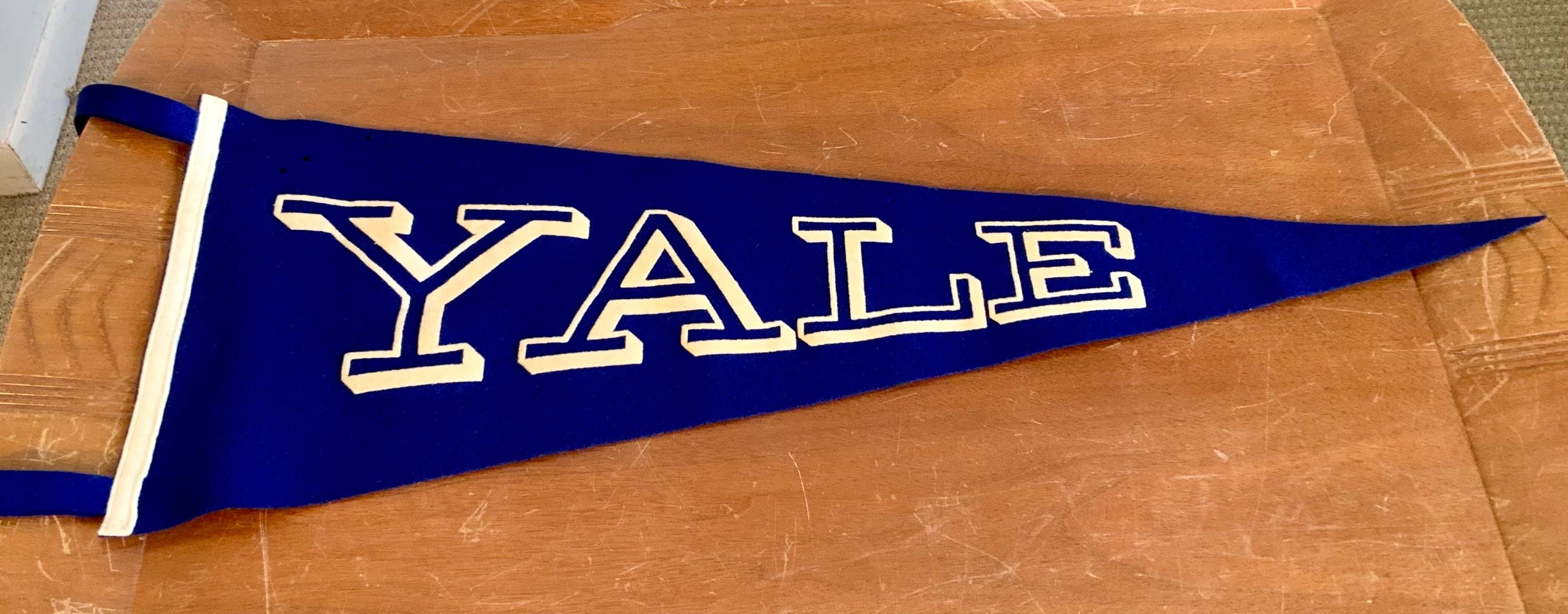 Yale Pennant - Etsy