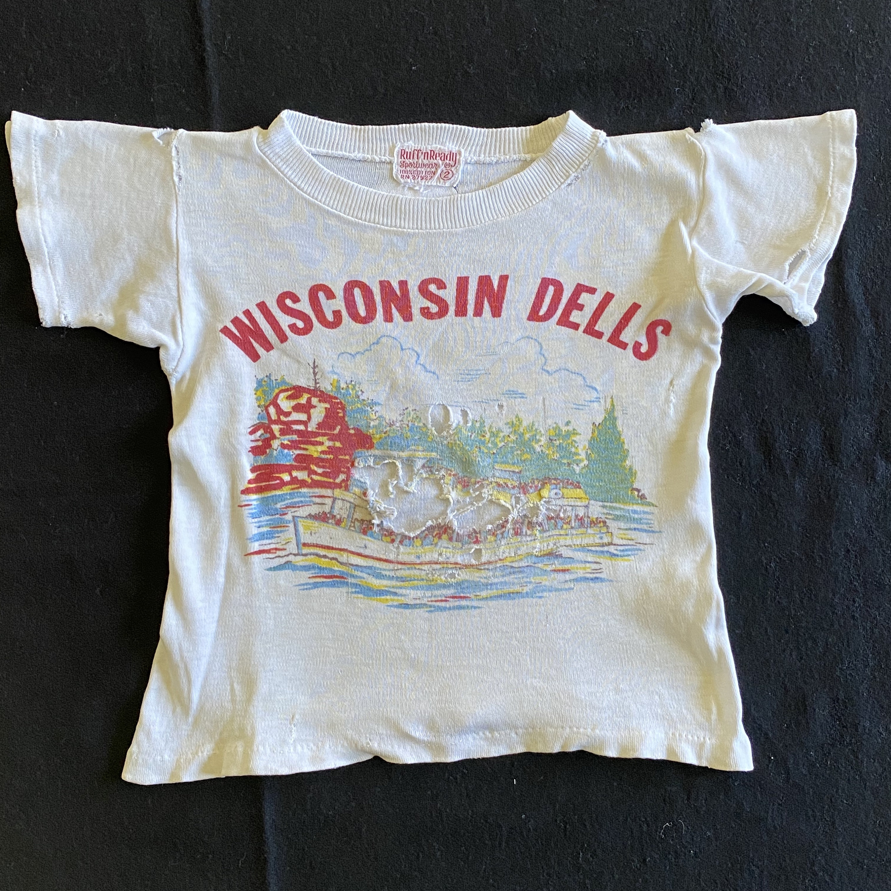 40s 50s vintage souvenir shirt