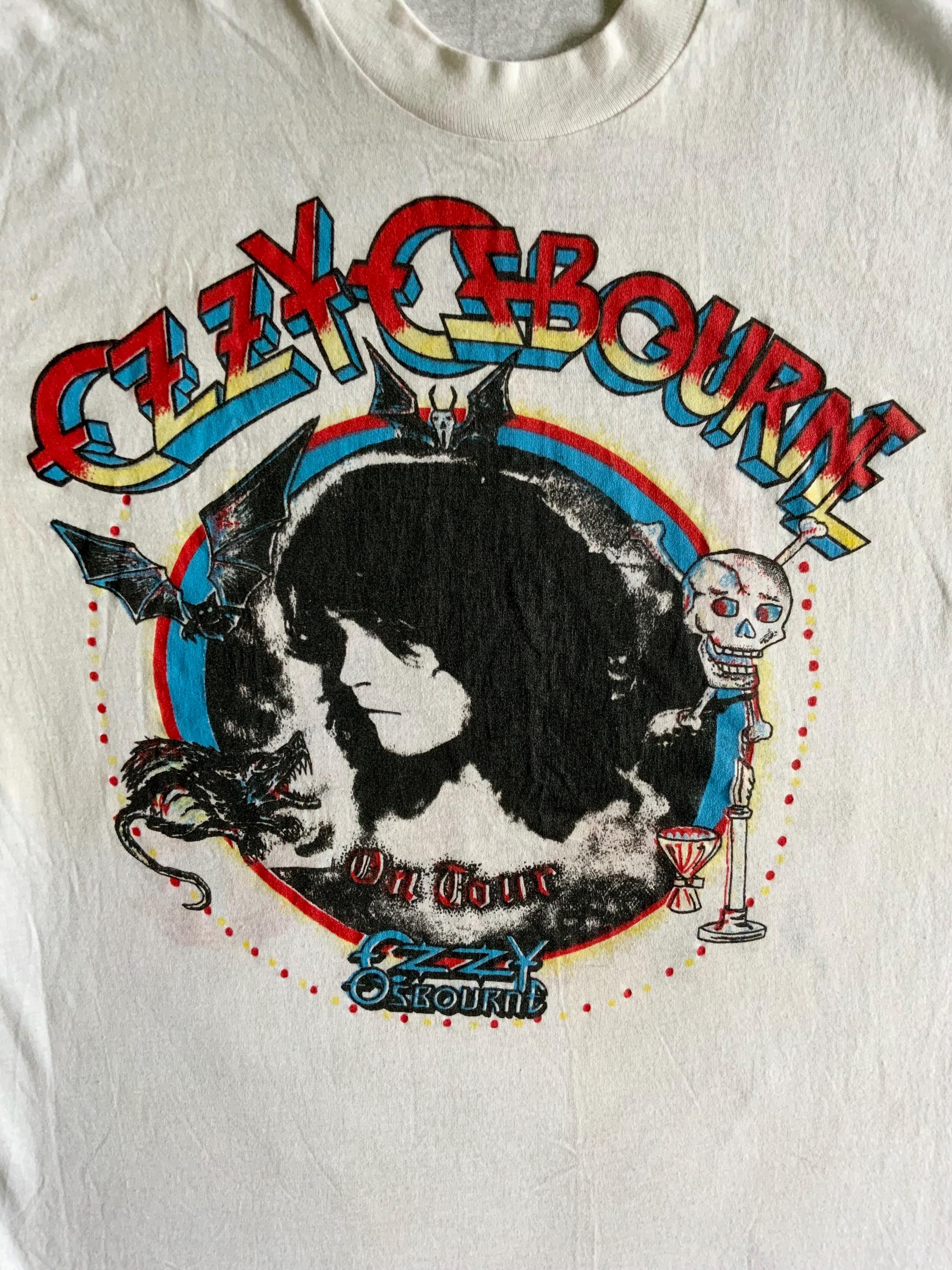 【激レア】the twenties 「Days」 サイン入り Ozzy Osbourne on Tour 1991 No More Tears Double Sided
