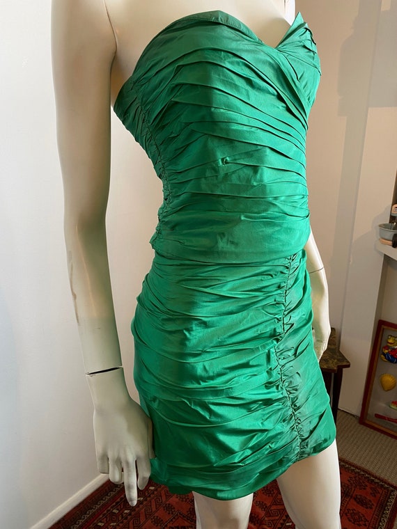 Ultra mini dress sales green
