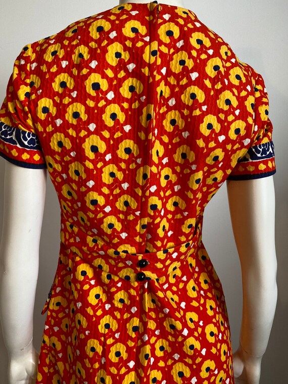 MOD Bright Quilted Cotton 70s Joan Leslie by Kasp… - image 7