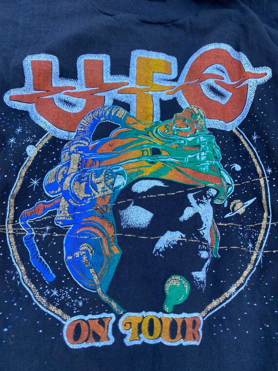UFO In Concert Late 70's Early 80's Glittered Dou… - image 4