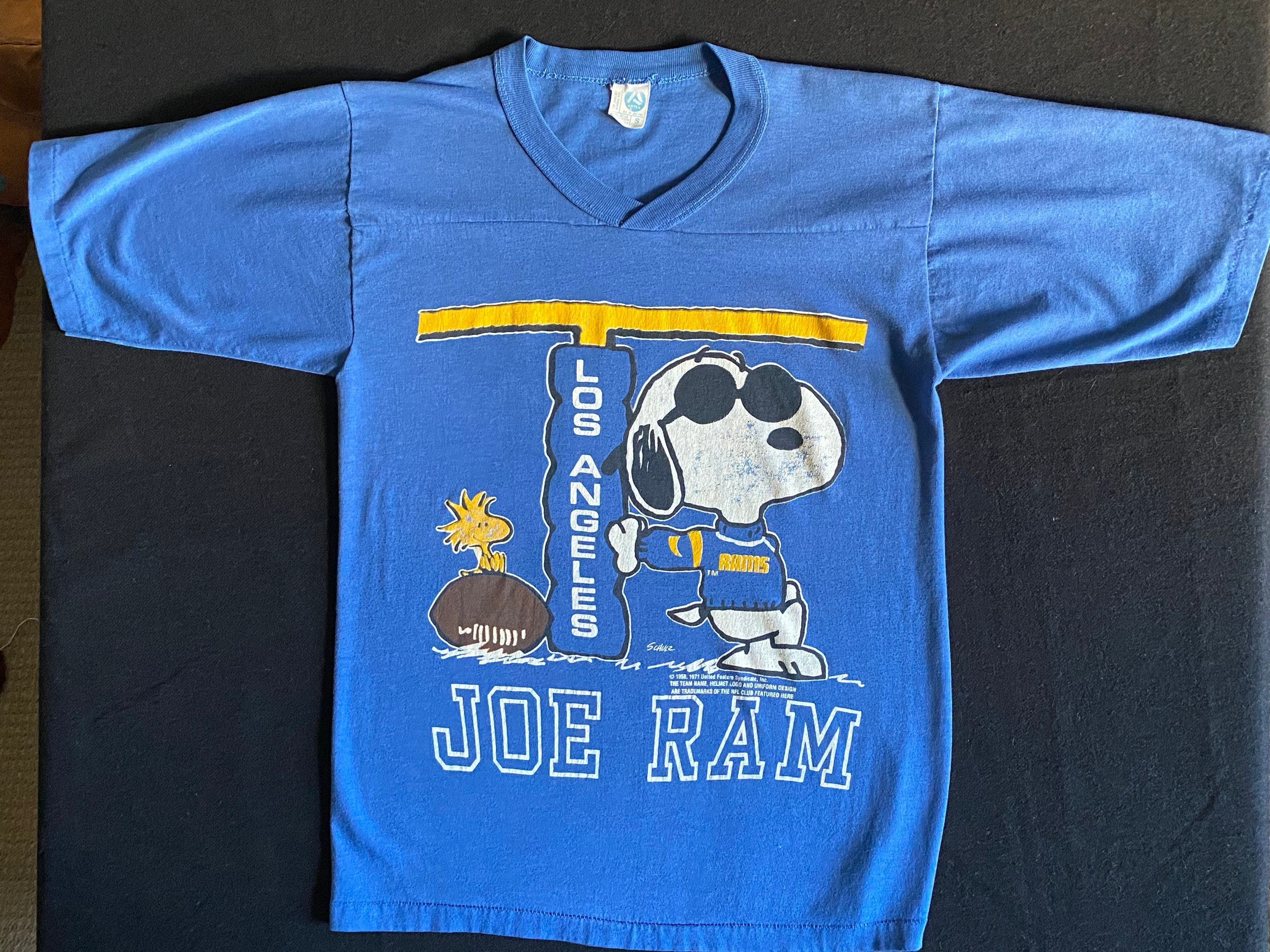 los angeles rams super dog-Recovered T-Shirt Sticker for Sale by desPstore