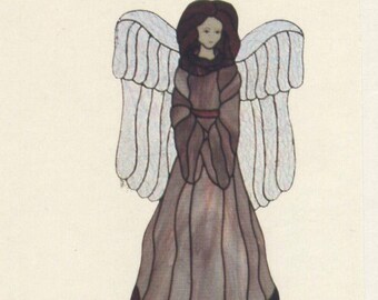 Standing Angels - STAINED GLASS Patterns - Your Choice - Group B - Unopened