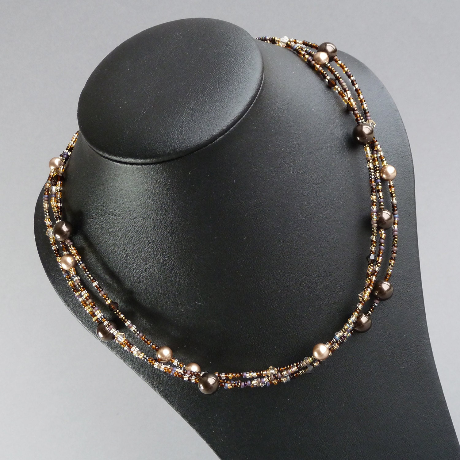 Chocolate Swarovski Crystals - Etsy
