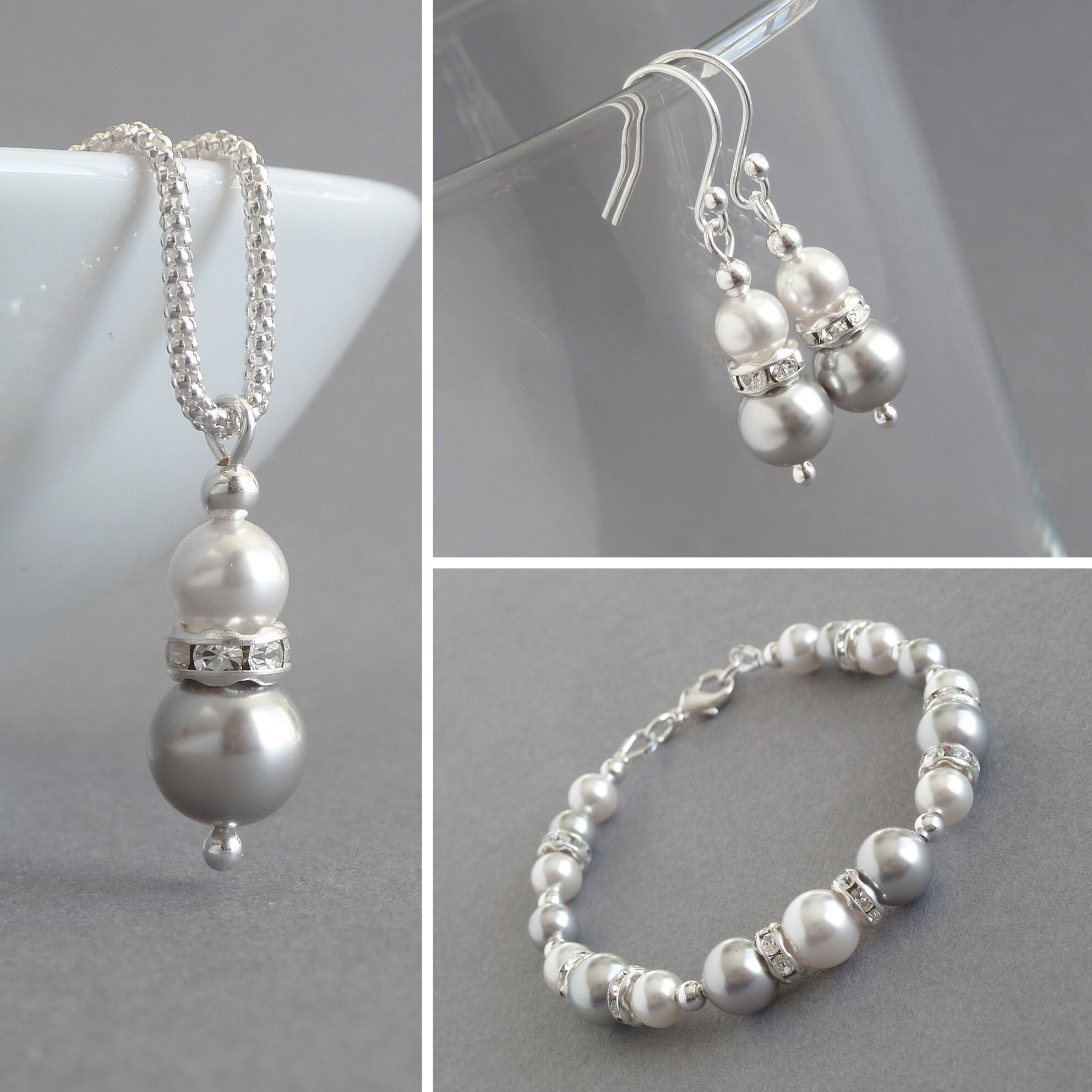 Orecchini Di Natale A Fiocco Con Perle E Strass: Eleganti Regali Per Donne - 2