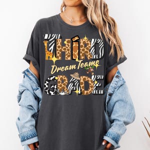 Safari Lehrer Shirt: Dritte Klasse Dream Team Back to School