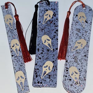 Scream Inspired Bookmarks
