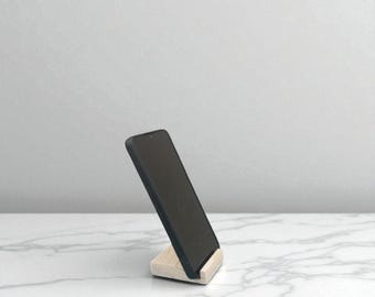 Supporto In Legno Naturale Per Telefono E Tablet – Set Da 2 – Universale Per IPhone, Samsung, Huawei, IPad – Ergonomico E Leggero - 3