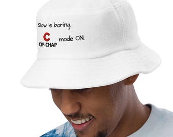 CIP-CHAP mode ON | Unisex Summer Hat | Trendy Beach Hat | Retro Festival Hat | 90s Style Casual Hat