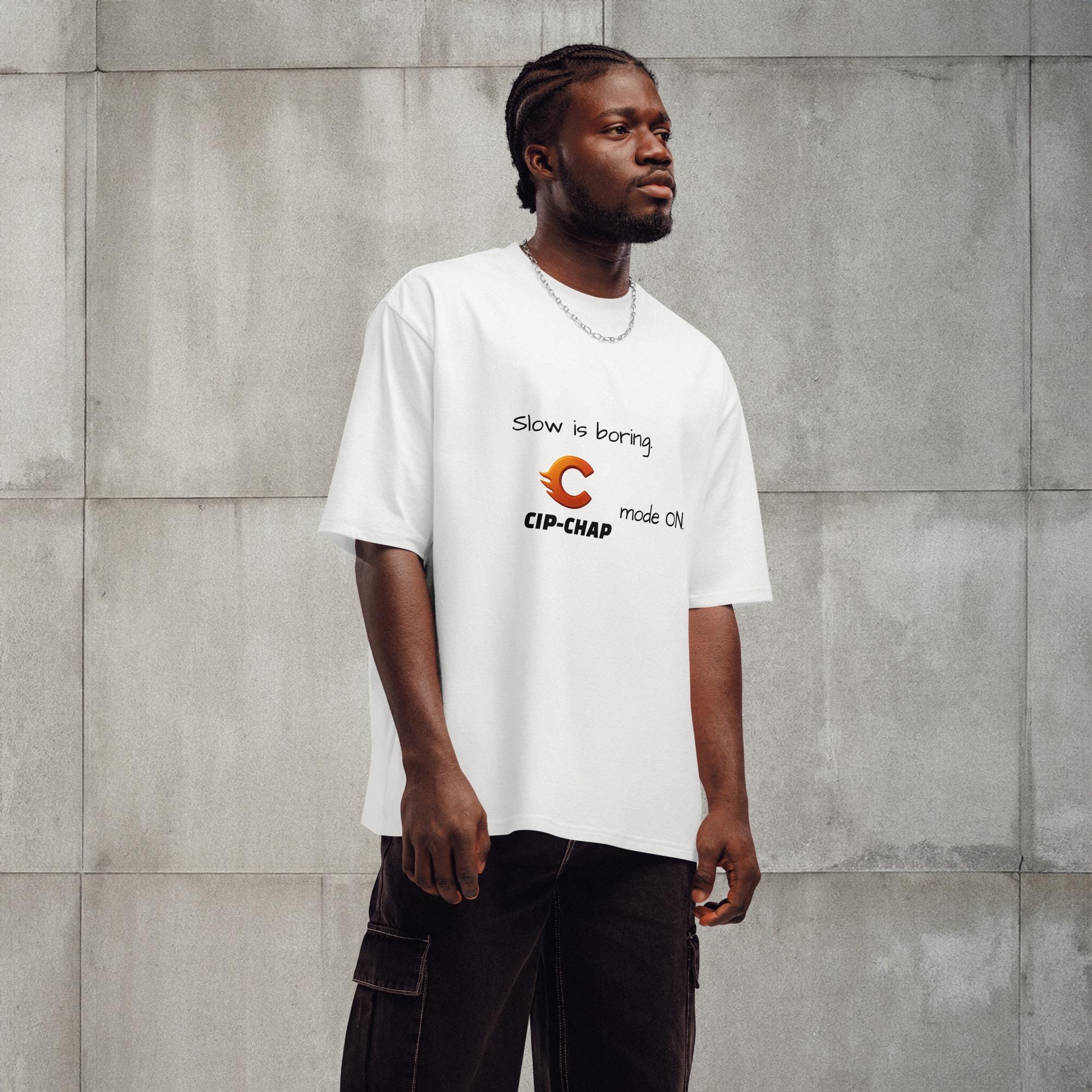 Men's Oversized Streetwear T-shirt – Cotton Heritage MC1088