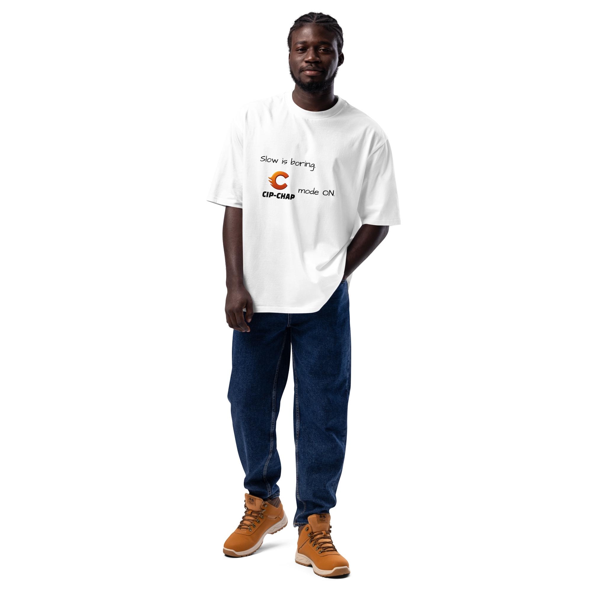 Men's Oversized Streetwear T-shirt – Cotton Heritage MC1088