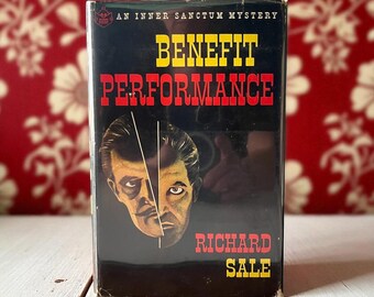 Benefietvoorstelling door Richard Sale - Mysteriethrillerboek
