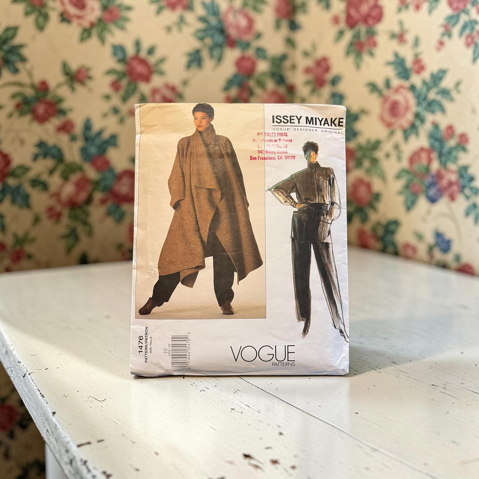 Patron De Couture VOGUE V1238 Signé ISSEY MIYAKE - Neuf, Jamais Découpé