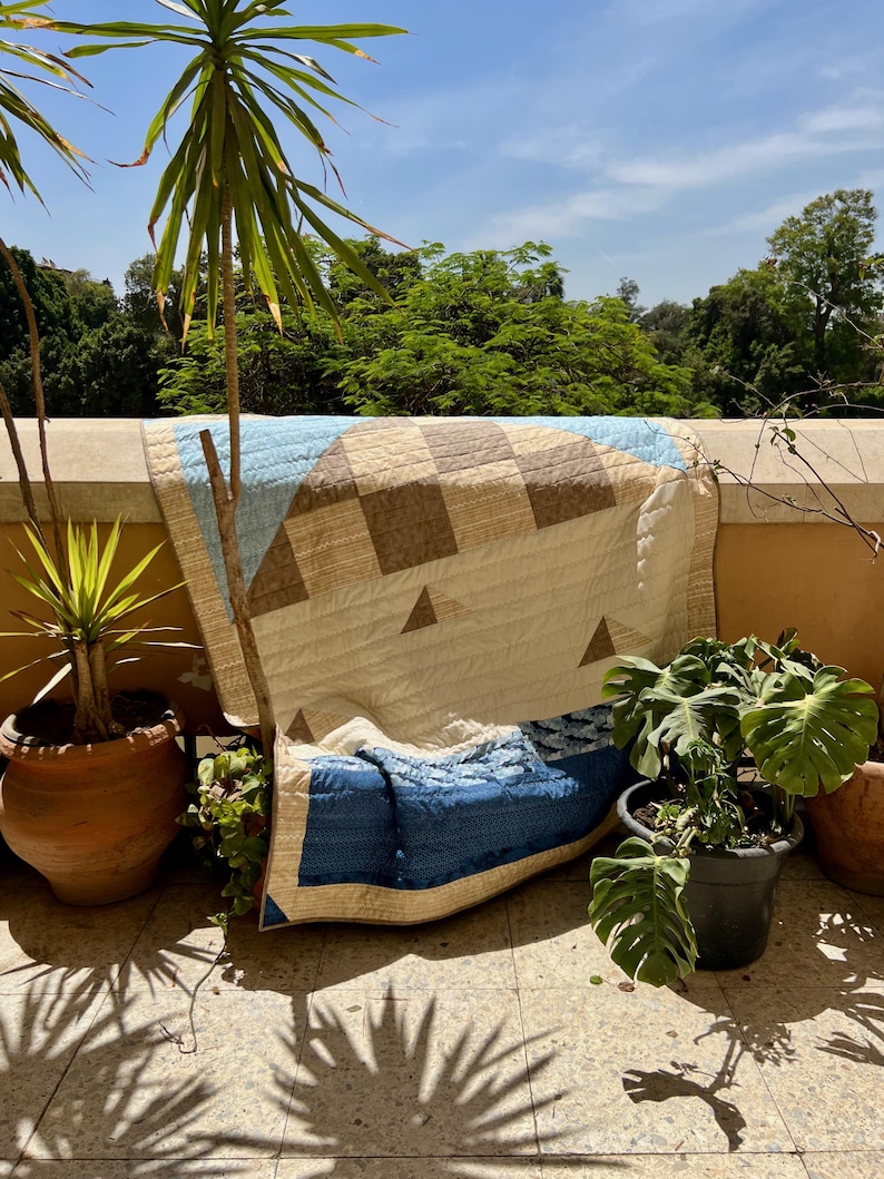 Pyramids Quilt Pattern | Beginner Friendly Throw & Twin Size (PDF ...