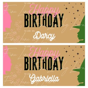 Banner de cumpleaños malvado
