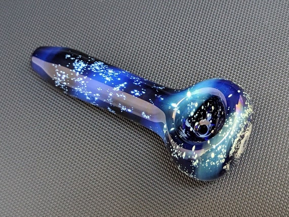 Galaxy Glass Pipe // Cobalt // Pocket // Space Pipe