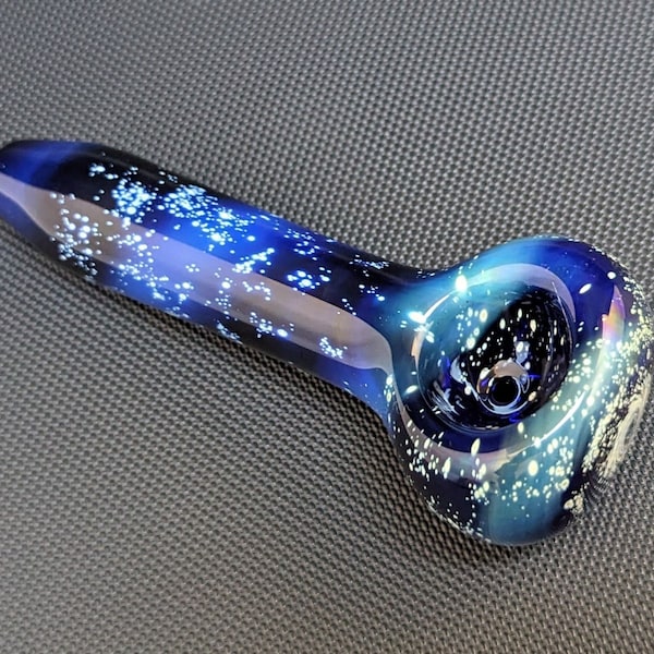 Galaxy Glass Pipe // Cobalt // Pocket // Space Pipe