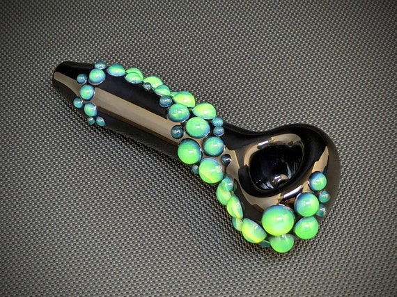 Glass Pipe // Black Glass // Slyme Trail // Pocket Pipe