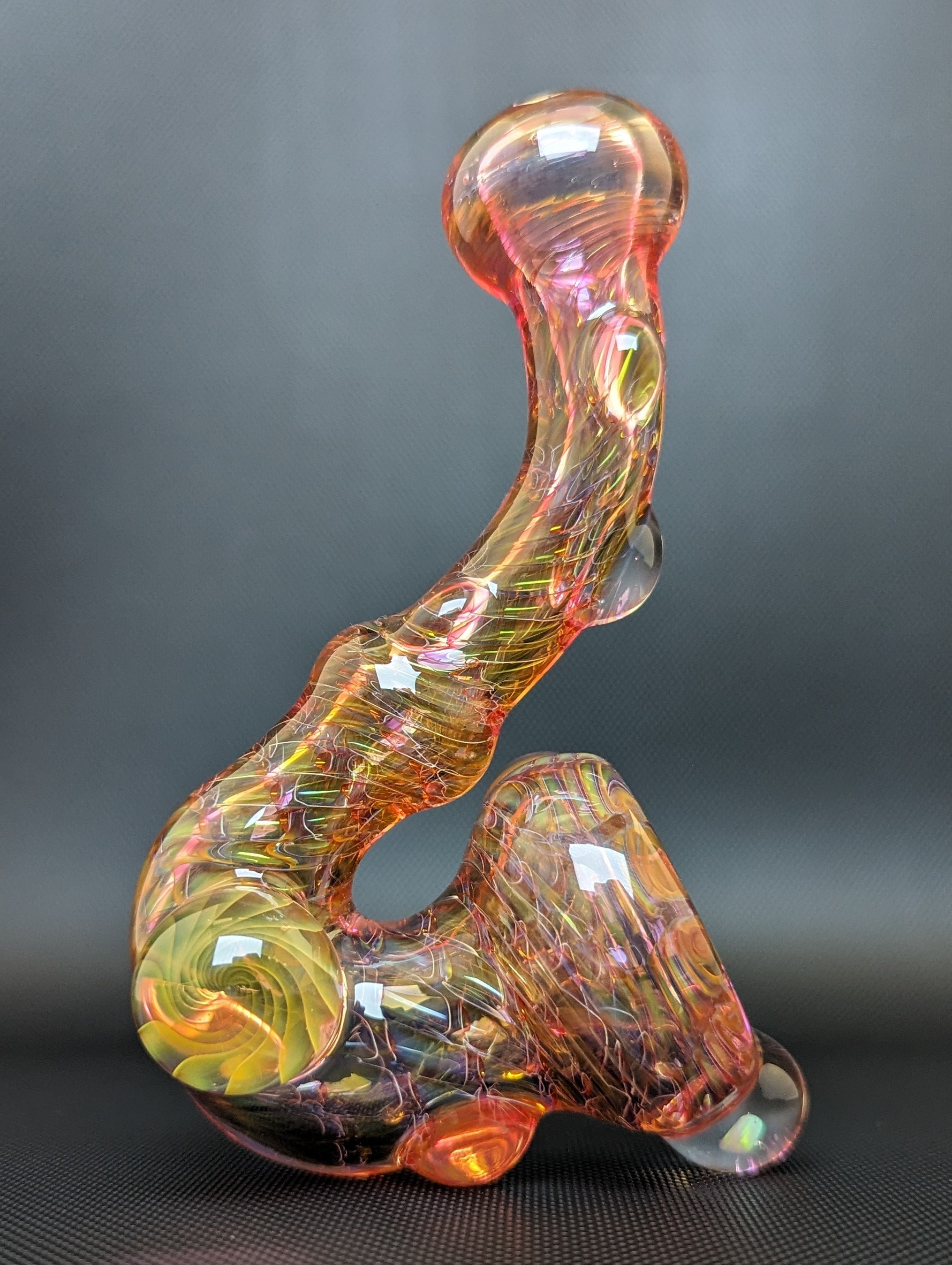 Fumed Sherlock Glass Pipe