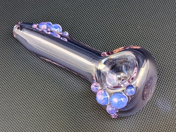 Purple Glass Pipe // Pink Slyme Accents
