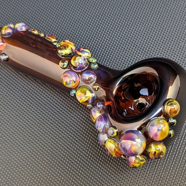 Hand Blown Glass Pipe, Lokis Pipe, Tobacco Pipe, Pipes For Smoking, Smoking Bowl, Glass Smoking Pipe