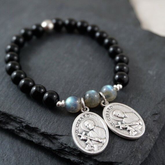 BRACCIALETTO ELASTICIZZATO PADRE PIO DA PIETRALCINA BRACCIALE SAN PIO STOCK