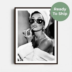 Framed Custom Black and White Photo Print, Personalized Family Portrait from Your Photo, Monochrome Wall Art, Home Decor Poster with Frame