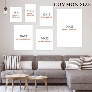 Custom Photo Poster Printing for Gift, Anniversary, Weddings, Party, Family poster - High-Quality Personalized Prints, Fast Poster Printing image 13