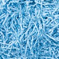 Baby Blue Zigzag Shredded Paper Filler, 4mm Eco Friendly Packaging Hamper Gift Box