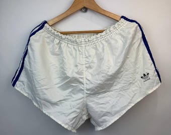 Adidas 80s Football Soccer Shorts Mens Made West Germany