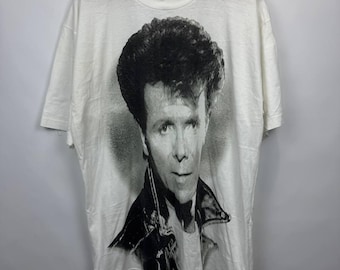 Vintage 1992 Cliff Richard Graphic Tshirt Rare Band Tee
