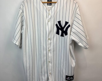 Vintage Majestic New York Yankess Pinstripe Jersey