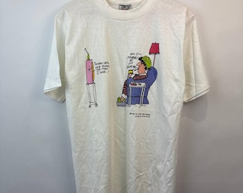 Vintage 90s Maxine Shoebox Greetins Tshirt Oneida pover