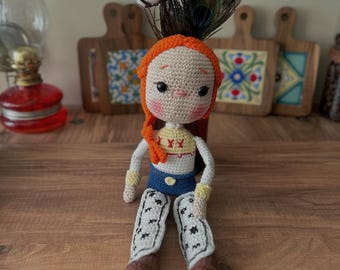 Handgemachte Toy Story Jessie Amigurumi Puppe