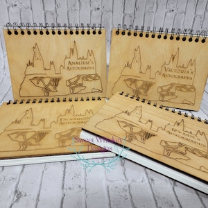 Autograph Book: For Collecting Character Signatures at Theme Parks: Totally  Giftable: : Books