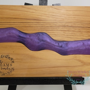 Custom Charcuterie Board, cutting board, resin board, personalized, house warming, wedding, real estate closing gift, teak