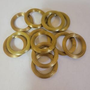 3D Gedruckte Sonic Ringe - 9 Stück