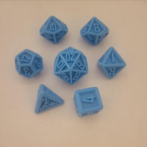 3D Printed Jumbo D&D Dice Set