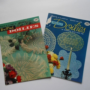 Vintage Doily Books, Coats and Clark&#39;s