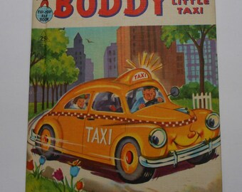 Buddy the Little Taxi, a Vintage Children's Book