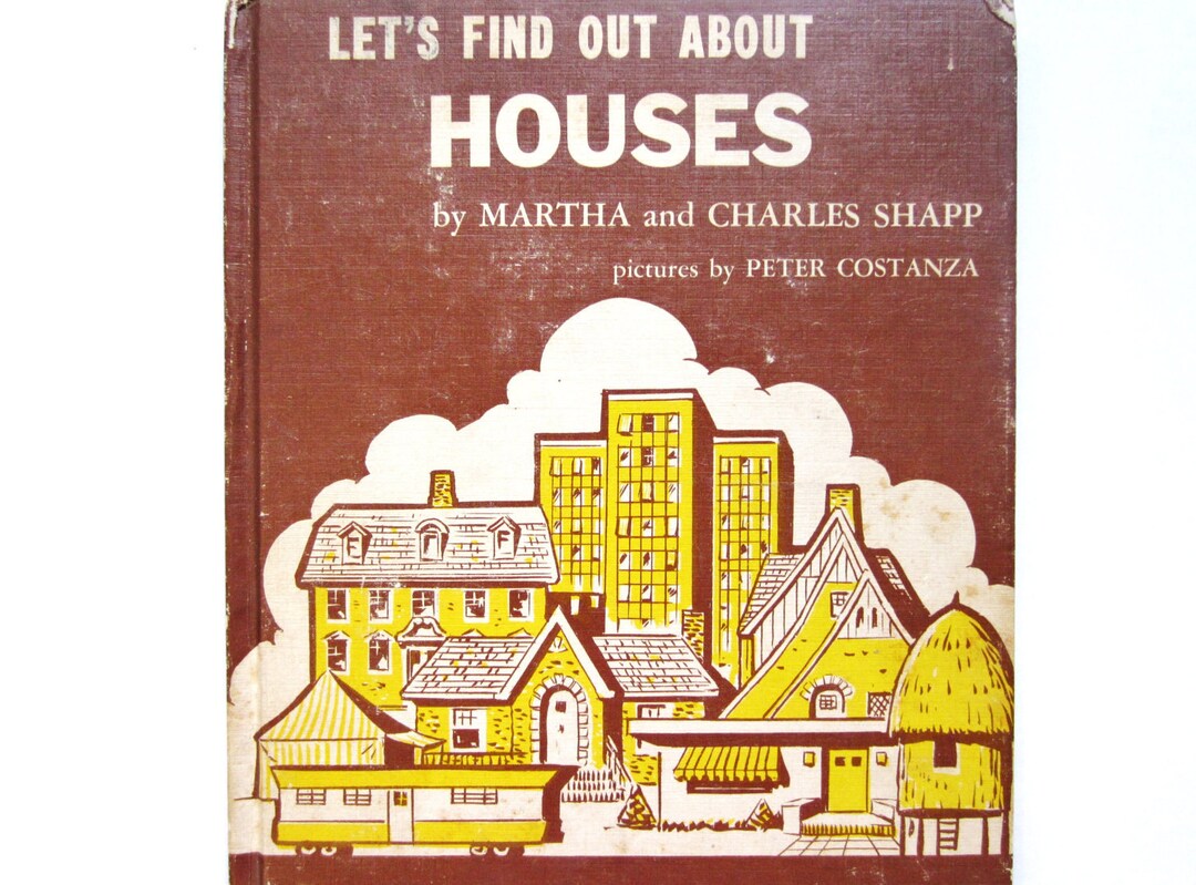 アメリカ　LET’S FIND OUT ABOUT HOUSESヴィンテージ絵本 il_1080xN.325351993.jpg