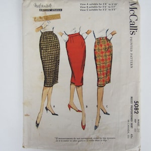 1959 Skirt Pattern, McCall&#39;s