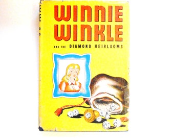 Winnie Winkle and the Diamond Heirlooms, a 1946 Vintage Children's Book