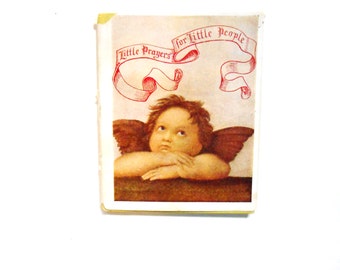 Little Prayers for Little People, a Vintage Children's Prayer Book, Art