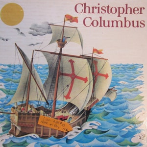 Cristóbal Colón, Vintage Children&#39;s Pop Up Book