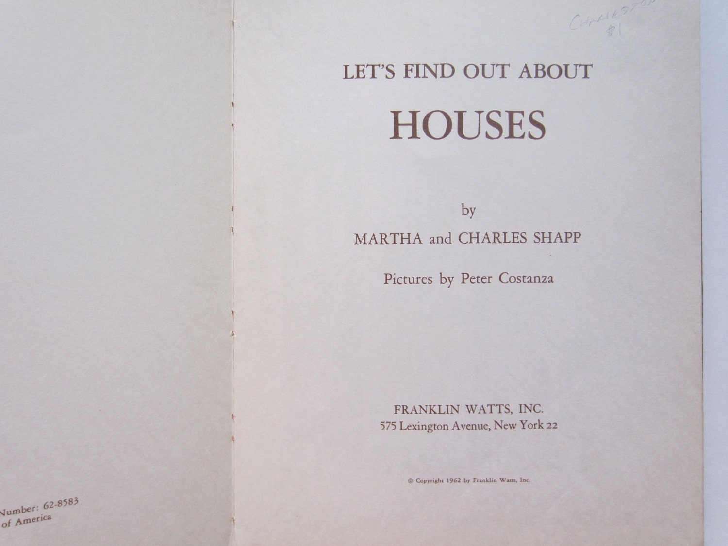 Let's Find Out About Houses, a Vintage Children's Book - Etsy Canada