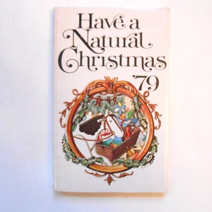 ナチュラルなクリスマスを、&#39;79年、ヴィンテージのクリスマスブック