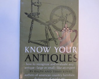 Antiques Book, Know Your Antiques, Vintage