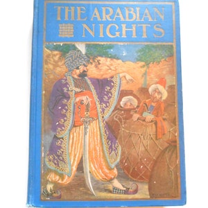 Los caballeros árabes, un Vintage libro para niños ilustrado por Milo Winter, 1914